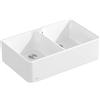 Villeroy & Boch 80 X lavello da cucina, 638001R1, 80 X bianco alpino finitura a specchio [Lavelli da Cucina > per Base Sottolavello a partire da 80 cm]