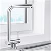 Blanco Laressa rubinetto da cucina, installazione sottofinestra, orientabile, 521545, Laressa cromo [Rubinetteria da Cucina > Rubinetti da Cucina per Installazione Sottofinestra]