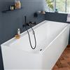 Villeroy & Boch Collaro vasca da bagno ad angolo, con pannello laterale, UBA180COR9CR00VD01, Collaro bianco [Vasche da Bagno > Vasche da Bagno ad Angolo]