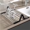 Blanco Universal gocciolatoio, 238483, Universal acciaio inox spazzolato/nero [Lavelli da Cucina > Vaschette e Scolapiatti]