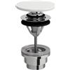LAUFEN Universal piletta bloccabile, H8981920000001, Universal bianco/cromo [Rubinetteria Bagno > Sistemi di Scarico]