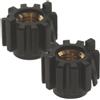 Villeroy & Boch Subway 2.0 dadi variabili per sedile WC, set da 2, 92238400, Subway 2.0 [WC > Ricambi WC]
