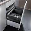 Blanco Flexon II sistema separazione rifiuti, per mobile da 80 cm, 525221, Low 80/3 Flexon II nero/antracite [Portarifiuti > Portarifiuti]