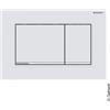 Geberit Sigma20 placca di azionamento Square, 115883JT1, Square Sigma20 [Placche di Scarico > Placche di Scarico per WC]