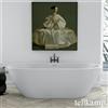 Tellkamp Cosmic vasca da bagno ovale freestanding, 0100-287-00-A/CRWM, Cosmic; Cosmic XS bianco opaco [Vasche da Bagno > Vasche da Bagno Freestanding]