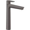 hansgrohe Talis E rubinetto lavabo alto 240, 71717340, 240 Talis E nero cromato spazzolato [Rubinetteria Bagno > Rubinetteria Lavabo]