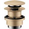 hansgrohe Universal piletta bloccabile, 50100140, Universal bronzo spazzolato [Rubinetteria Bagno > Sistemi di Scarico]