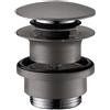 hansgrohe Universal piletta bloccabile, 50100340, Universal nero cromato spazzolato [Rubinetteria Bagno > Sistemi di Scarico]