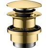 hansgrohe Universal piletta bloccabile, 50100990, Universal oro [Rubinetteria Bagno > Sistemi di Scarico]