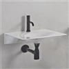 Scarabeo Veil lavabo sospeso, 6102BK, Veil bianco [Lavabi > Lavabi Sospesi]