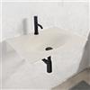 Scarabeo Veil lavabo sospeso, 610241BK, Veil bianco opaco [Lavabi > Lavabi Sospesi]
