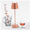zafferano Poldina Pro lampada da tavolo ricaricabile, LED USB, LD0340RFR, Poldina Pro; Poldina [Lampade per Interni > Lampade da Tavolo]