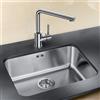 Blanco Supra lavello da cucina, 518205, 500-U Supra acciaio inox satinato lucido [Lavelli da Cucina > per Base Sottolavello a partire da 60 cm]