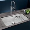 Blanco Etagon lavello da cucina, 525171, 700-U Etagon bianco opaco [Lavelli da Cucina > per Base Sottolavello a partire da 80 cm]