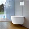 Duravit SensoWash Starck f smart WC a parete Lite Compact con sedile WC, 650001012004310, Lite Compact SensoWash Starck f; SensoWash bianco [WC > Smart WC]
