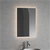 neoro n20 specchio illuminato La: 50 cm, con illuminazione indiretta, BEA035MI, n20 [Specchi > Specchi]