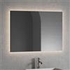 neoro n20 specchio illuminato La: 100 cm, con illuminazione indiretta, BEA038MI, n20 [Specchi > Specchi]