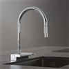 hansgrohe Aquno Select M81 rubinetto da cucina, estraibile, orientabile, 73837000, Aquno Select M81 cromo [Rubinetteria da Cucina > Rubinetti da Cucina]