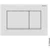 Geberit Sigma20 placca di azionamento Square, 115883011, Square Sigma20 [Placche di Scarico > Placche di Scarico per WC]