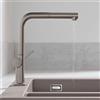 hansgrohe Talis M54 rubinetto da cucina, con sBox, estraibile, orientabile, 72809800, sBox Talis M54 acciaio inox spazzolato [Rubinetteria da Cucina > Rubinetti da Cucina]