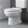 Duravit No.1 WC a pavimento, 2184010000+0020790000, No.1 bianco [WC > WC a Pavimento]