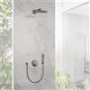 Grohe Rainshower SmartActive soffione doccia, 2 tipi di getto, 26475AL0, Rainshower SmartActive hard graphite spazzolato [Rubinetteria Bagno > Soffioni Doccia]