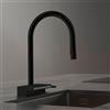 hansgrohe Aquno Select M81 rubinetto da cucina, con sBox, estraibile, orientabile, 73831670, sBox Aquno Select M81 nero opaco [Rubinetteria da Cucina > Rubinetti da Cucina]