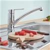 Grohe BauEco rubinetto da cucina, orientabile, 31680000, BauEco cromo [Rubinetteria da Cucina > Rubinetti da Cucina]