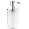 Grohe Selection dispenser per sapone senza supporto, 41028000, Selection cromo/satinato [Accessori Bagno > Accessori per Accessori Bagno]