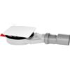 KALDEWEI KA 120 set scarico CONOFLAT completo, per installazione in piano, 687772510000+687772570001, CONOFLAT KA 120; CONOFLAT bianco [Rubinetteria Bagno > Sistemi di Scarico]