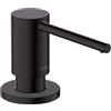 hansgrohe A41 dispenser per detersivo, 40438670, A41 nero opaco/bianco [Dispenser per Detersivo > Dispenser per Detersivo]