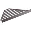 hansgrohe AddStoris mensola doccia, 41741340, AddStoris nero cromato spazzolato [Accessori Bagno > Mensole Doccia]