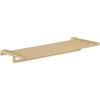 hansgrohe AddStoris mensola portasciugamani, 41751140, AddStoris bronzo spazzolato [Accessori Bagno > Portasciugamani]