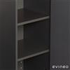 evineo ineo set di ripiani in legno per colonna, BL000048, ineo4; ineo5 antracite [Mobili da Bagno > Ricambi per Mobili da Bagno]