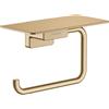 hansgrohe AddStoris porta rotolo, 41772140, AddStoris bronzo spazzolato [Accessori Bagno > Porta Rotolo]