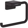 hansgrohe AddStoris porta rotolo, 41771670, AddStoris nero opaco [Accessori Bagno > Porta Rotolo]