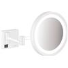 hansgrohe AddStoris specchio cosmetico, con illuminazione, ingrandimento 3x, 41790700, AddStoris [Specchi Cosmetici > Specchi Cosmetici]