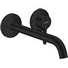 AXOR One rubinetto lavabo a parete, 48120670, One nero opaco [Rubinetteria Bagno > Rubinetteria Lavabo]