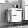 Geberit iCon lavabo, evineo ineo4 mobile per lavabo, La: 60 cm; 2 scomparti estraibili con maniglia,, 124063000+BE0219WH, iCon [Mobili da Bagno > Mobili con Lavabo Integrato]