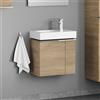 evineo ineo4 mobile La: 52 cm, 2 porte sinistra, con maniglia, per Geberit iCon lavabi per le mani,, BE0217OA, ineo4 [Mobili da Bagno > Mobili Lavabo]