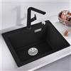 Blanco Pleon lavello da cucina, 525952, 5 Pleon nero opaco [Lavelli da Cucina > per Base Sottolavello a partire da 50 cm]