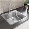 Blanco Solis lavello da cucina, 526124, 500-IF/A Solis acciaio inox satinato lucido [Lavelli da Cucina > per Base Sottolavello a partire da 60 cm]