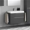 evineo ineo4 mobile La: 89 cm, 2 scomparti estraibili, con maniglia, per Geberit iCon, Acanto e Xeno² lavabo,, BE0221AN, ineo4 [Mobili da Bagno > Mobili Lavabo]
