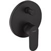 hansgrohe Vernis Blend rubinetto vasca da incasso, miscelatore monocomando, 71467670, Vernis Blend nero opaco [Rubinetteria Bagno > Rubinetteria Vasca]