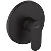 hansgrohe Vernis Blend rubinetto doccia da incasso con miscelatore, 71667670, Vernis Blend nero opaco [Rubinetteria Bagno > Rubinetteria Doccia]