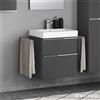 Geberit iCon lavabo, evineo ineo4 mobile per lavabo, La: 60 cm; 2 scomparti estraibili con maniglia,, 124060000+BE0219AN, iCon [Mobili da Bagno > Mobili con Lavabo Integrato]