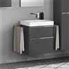Geberit iCon lavabo, evineo ineo4 mobile per lavabo, La: 60 cm; 2 scomparti estraibili con maniglia,, 124063000+BE0219AN, iCon [Mobili da Bagno > Mobili con Lavabo Integrato]