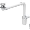 Geberit Universal sifone salvaspazio con piletta bloccabile DN 32, 152073211, Universal cromo [Rubinetteria Bagno > Sistemi di Scarico]