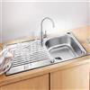 Blanco Tipo lavello da cucina, 526335, 45 S Tipo acciaio inox satinato lucido [Lavelli da Cucina > per Base Sottolavello a partire da 45 cm]