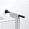 Keuco Plan Black Selection asta portasciugamani, 14920370000, Plan Black Selection nero opaco [Accessori Bagno > Portasciugamani]